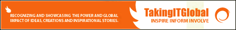 TakingITGlobal - inspireer informeer. Betrek bij.