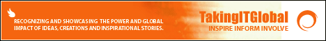 TakingITGlobal - inspireer informeer. Betrek bij.